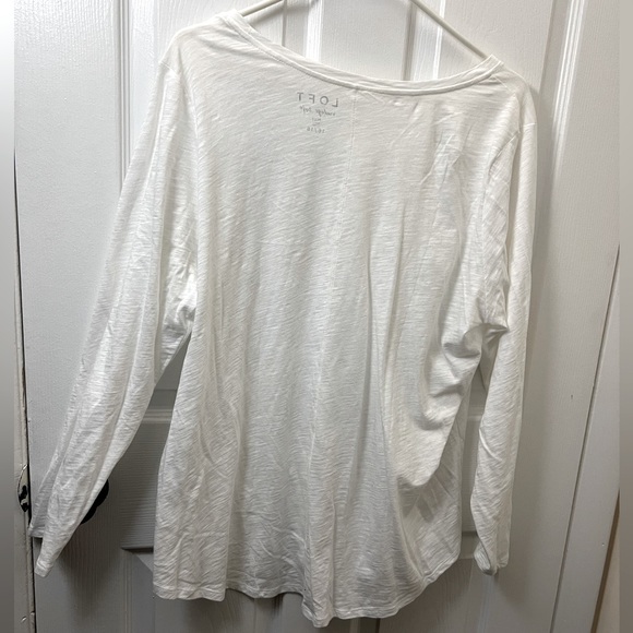 LOFT Vintage Soft 16/18 Long Sleeve Tee - Picture 2 of 3